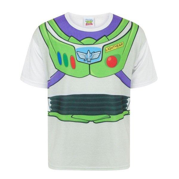 Disney Buzz Lightyear Kostüm Tshirt Jungen Weiss 116 von Toy Story