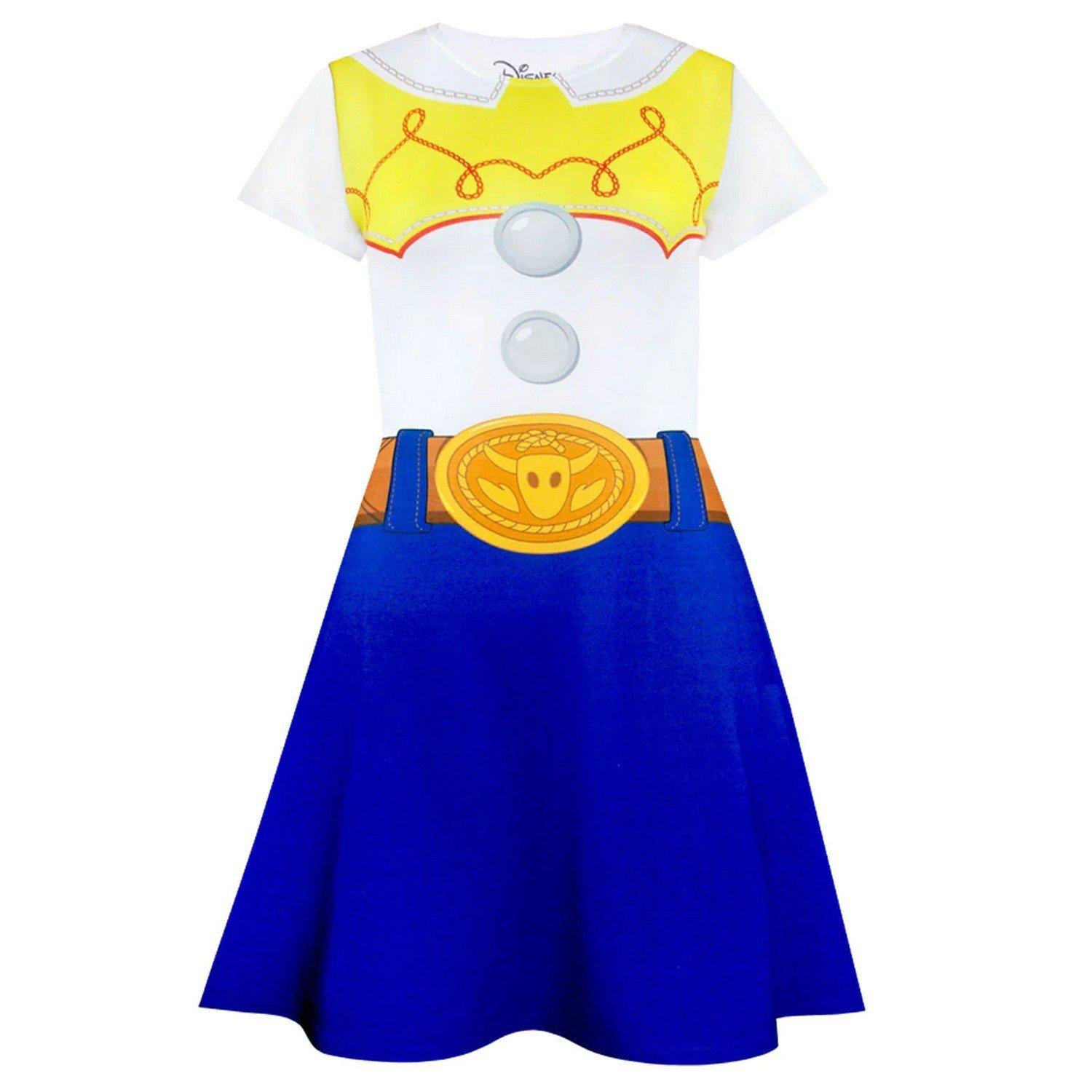Kostümkleid ‘” ’jessie“ Mädchen Weiss 128 von Toy Story