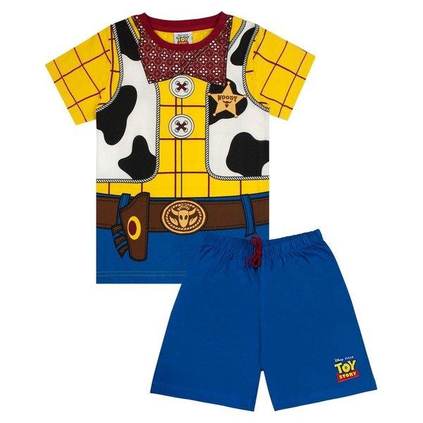 Schlafanzug Mit Shorts Jungen Multicolor 116 von Toy Story