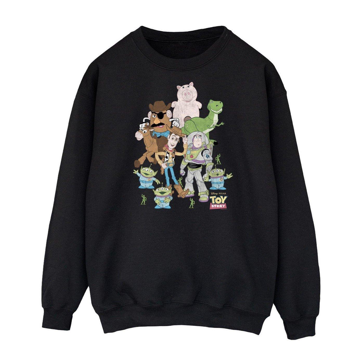 Sweatshirt Herren Schwarz 3XL von Toy Story