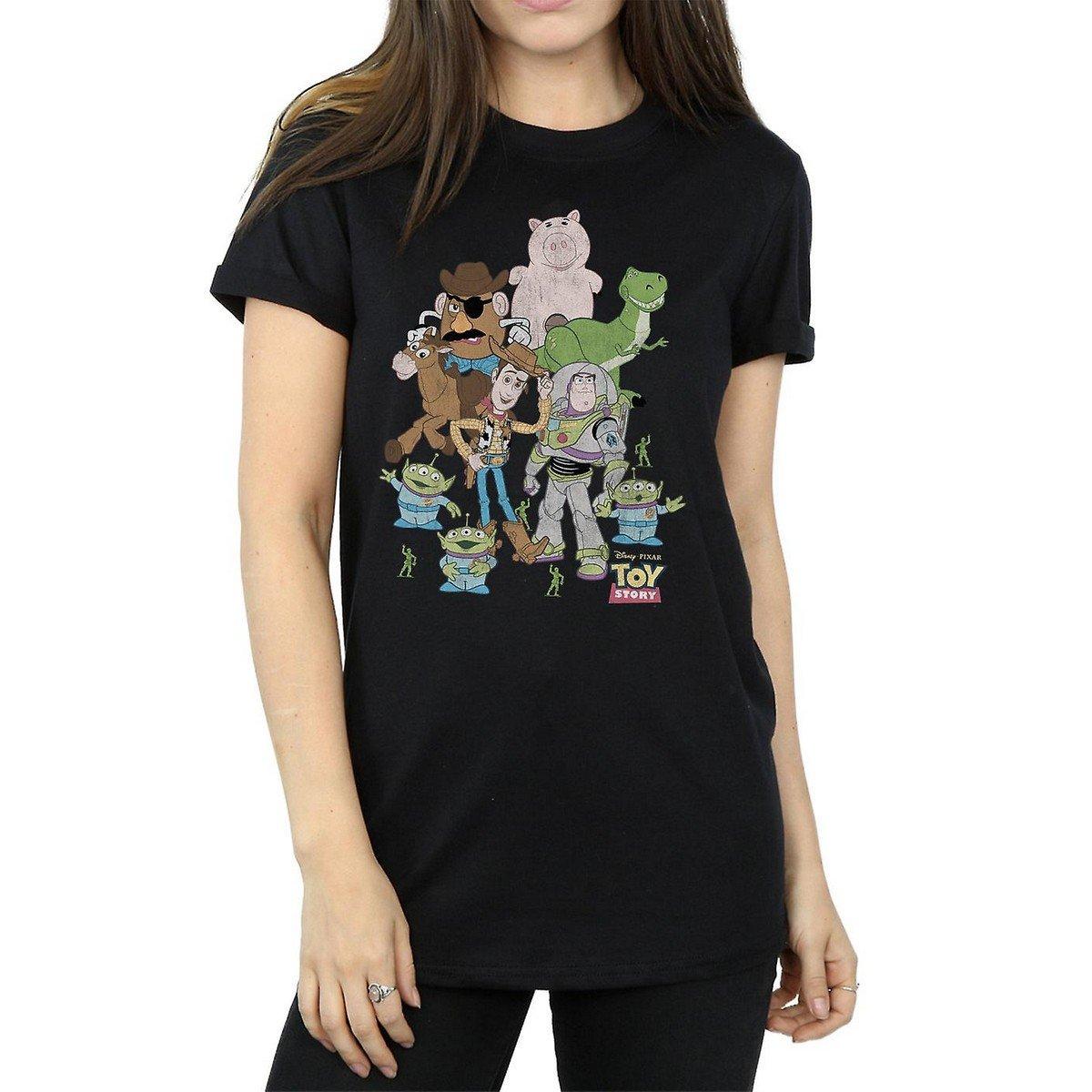 Tshirt Damen Schwarz XL von Toy Story