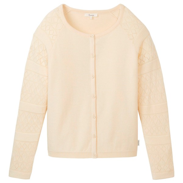 Tranquillo - Women's Ajour Strickjacke - Fleecejacke Gr XL beige Tranquillo - Women's Ajour Strickjacke - Fleecejacke Gr XL beige von Tranquillo