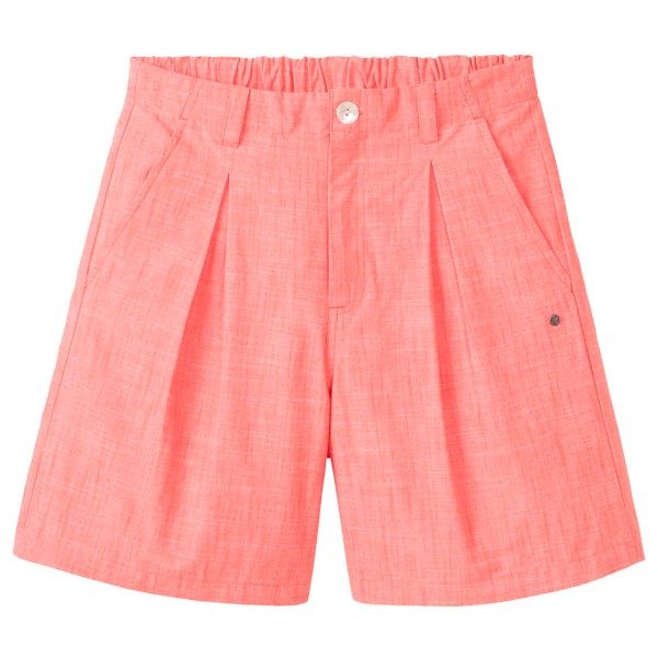 Tranquillo - Women's High Waist Shorts in Leinenoptik - Shorts Gr 36;38;40;42;44 rot;türkis/blau von Tranquillo