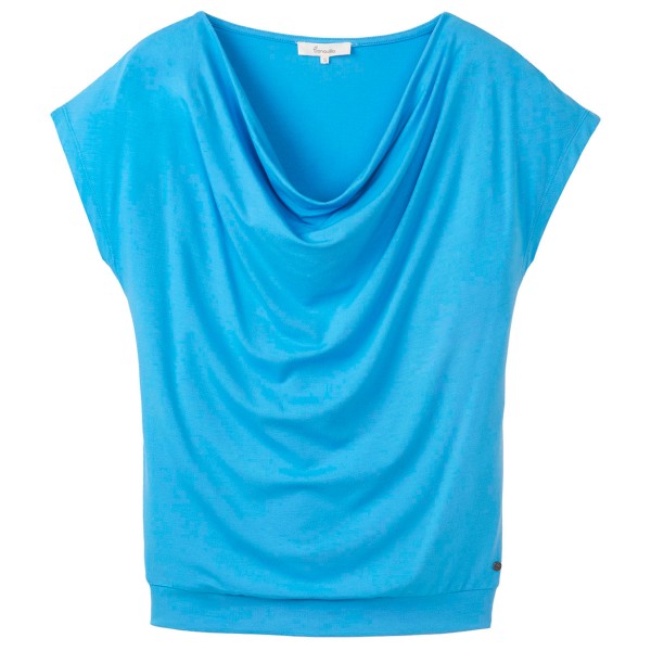 Tranquillo - Women's Lockeres Shirt aus Ecovero Viskose - T-Shirt Gr XL blau von Tranquillo