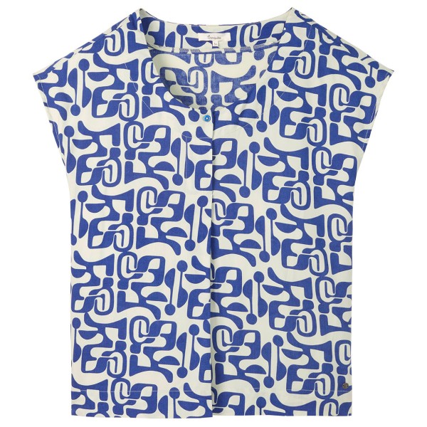 Tranquillo - Women's Luftige Bluse aus Ecovero Viskose - T-Shirt Gr 36;38;40;42;44 blau;bunt Tranquillo - Women's Luftige Bluse aus Ecovero Viskose - T-Shirt Gr 36;38;40;42;44 blau;bunt von Tranquillo