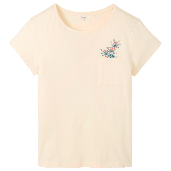 Tranquillo - Women's T-Shirt mit Stickerei - T-Shirt Gr M weiß von Tranquillo