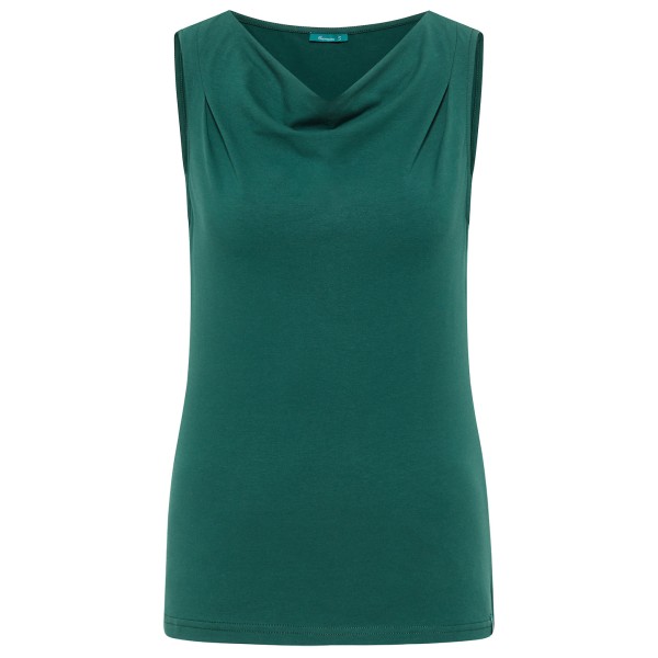 Tranquillo - Women's Top mit Wasserfallausschnitt - Top Gr S grün von Tranquillo