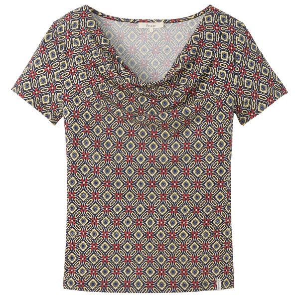 Tranquillo - Women's Wasserfall-Shirt - Kleid Gr M grau/braun von Tranquillo