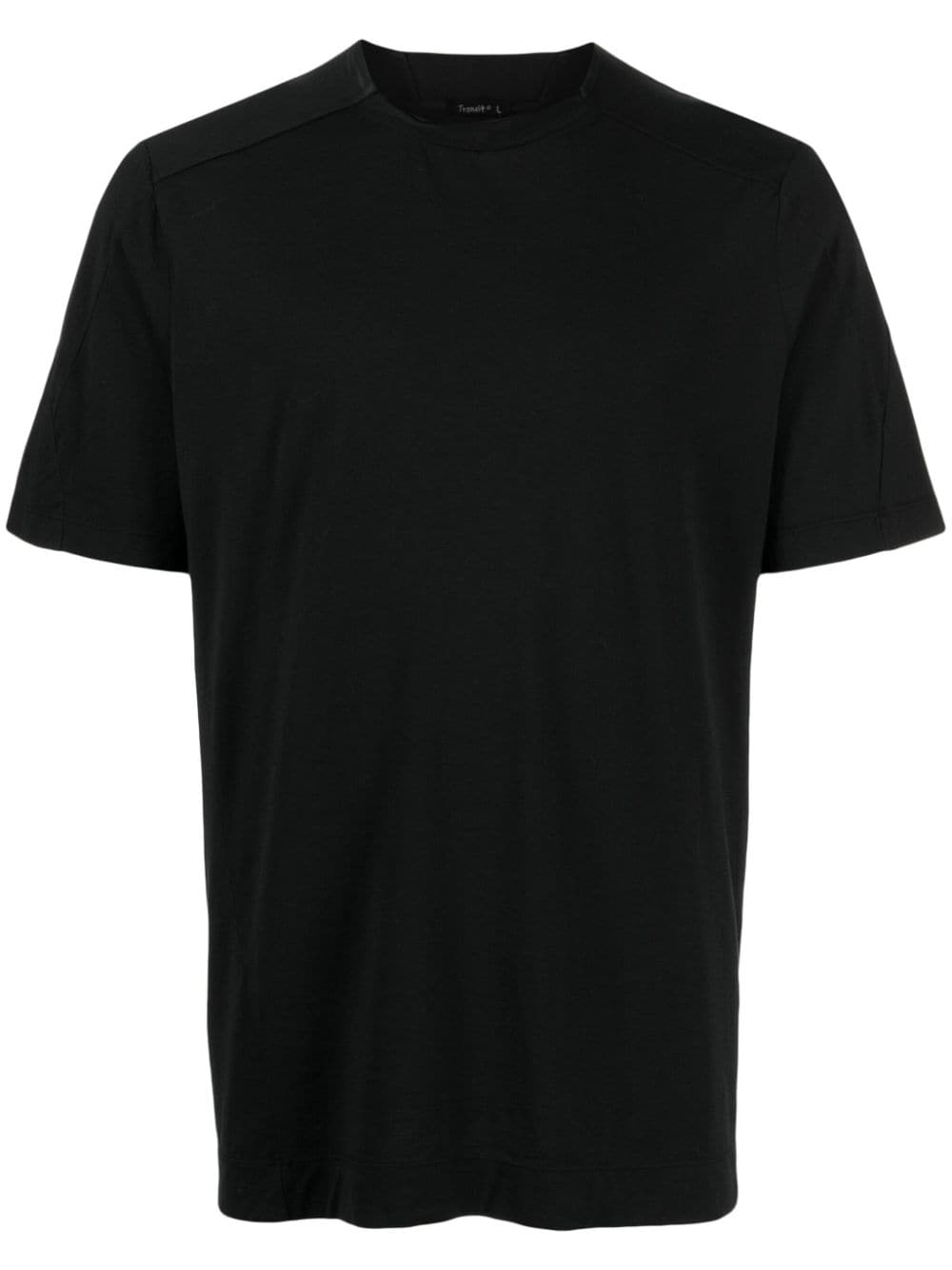 Transit round-neck cotton-blend T-shirt - Black von Transit