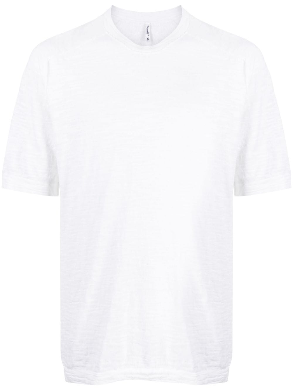 Transit round-neck cotton-blend T-shirt - White von Transit