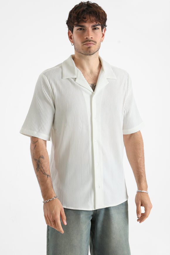 Trap Plissee Hemd | Offwhite | Herren  | S von Trap