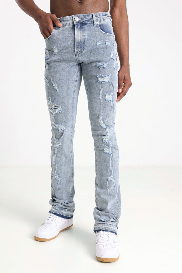 Trap Stacked Jeans | Hellblau Denim | Herren  | 32 von Trap