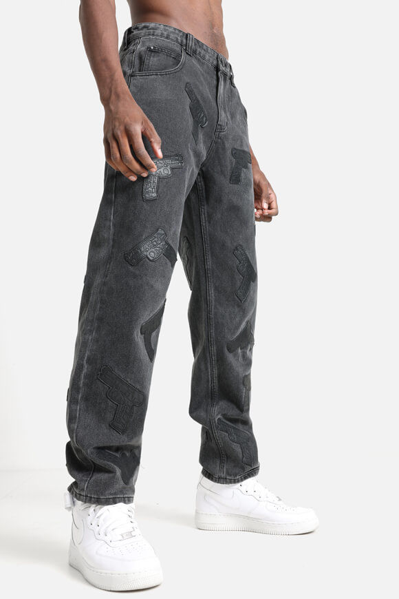 Trap Straight Fit Jeans | Schwarz | Herren  | 29 von Trap