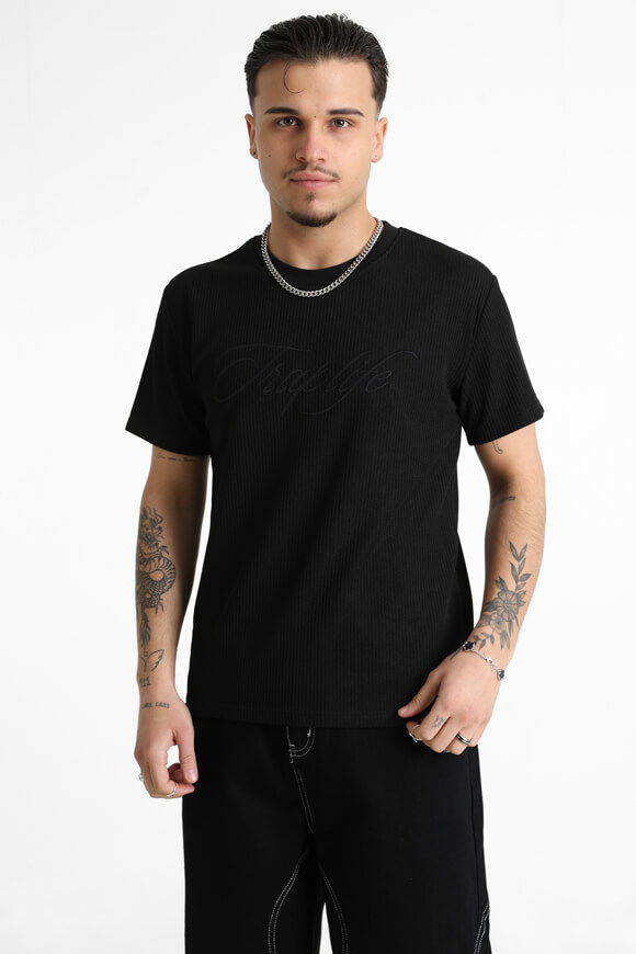 Trap Strukturiertes T-Shirt | Schwarz | Herren | XS Trap Strukturiertes T-Shirt | Schwarz | Herren | XS von Trap