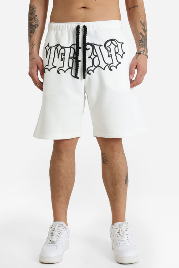 Trap Sweatshorts | Offwhite + Schwarz | Herren  | M von Trap
