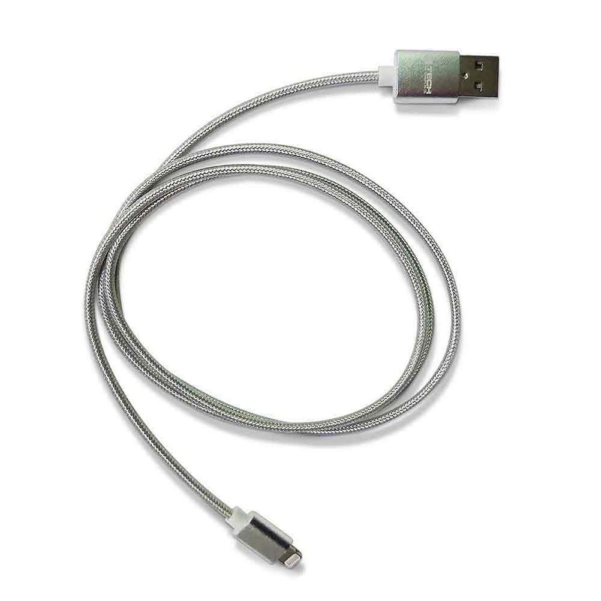 Lightning Sync & Charge Cable in Silber Lightning Sync & Charge Cable in Silber von Travel Blue