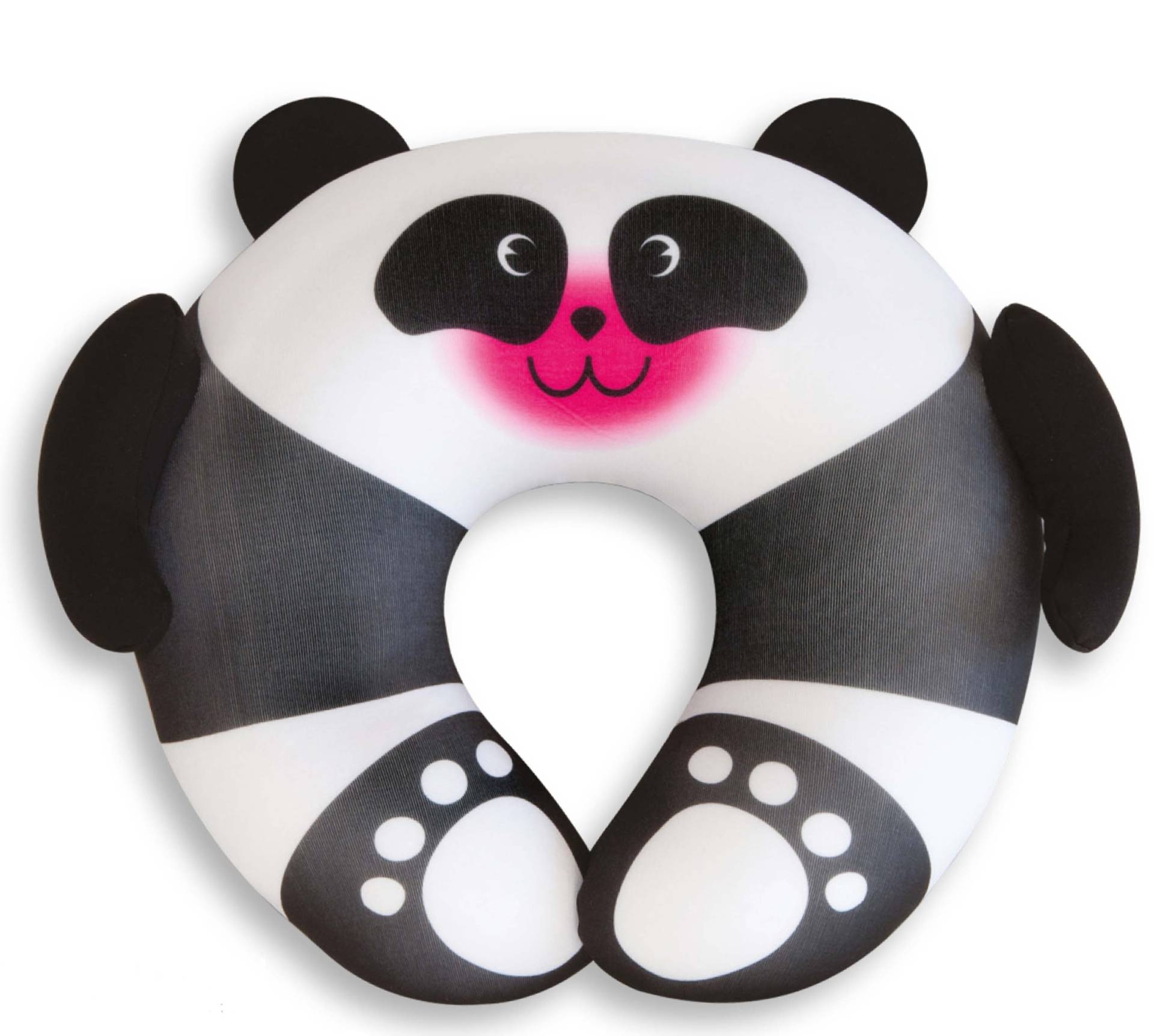 Panda Fun Mikroperlen-Nackenkissen von Travel Blue