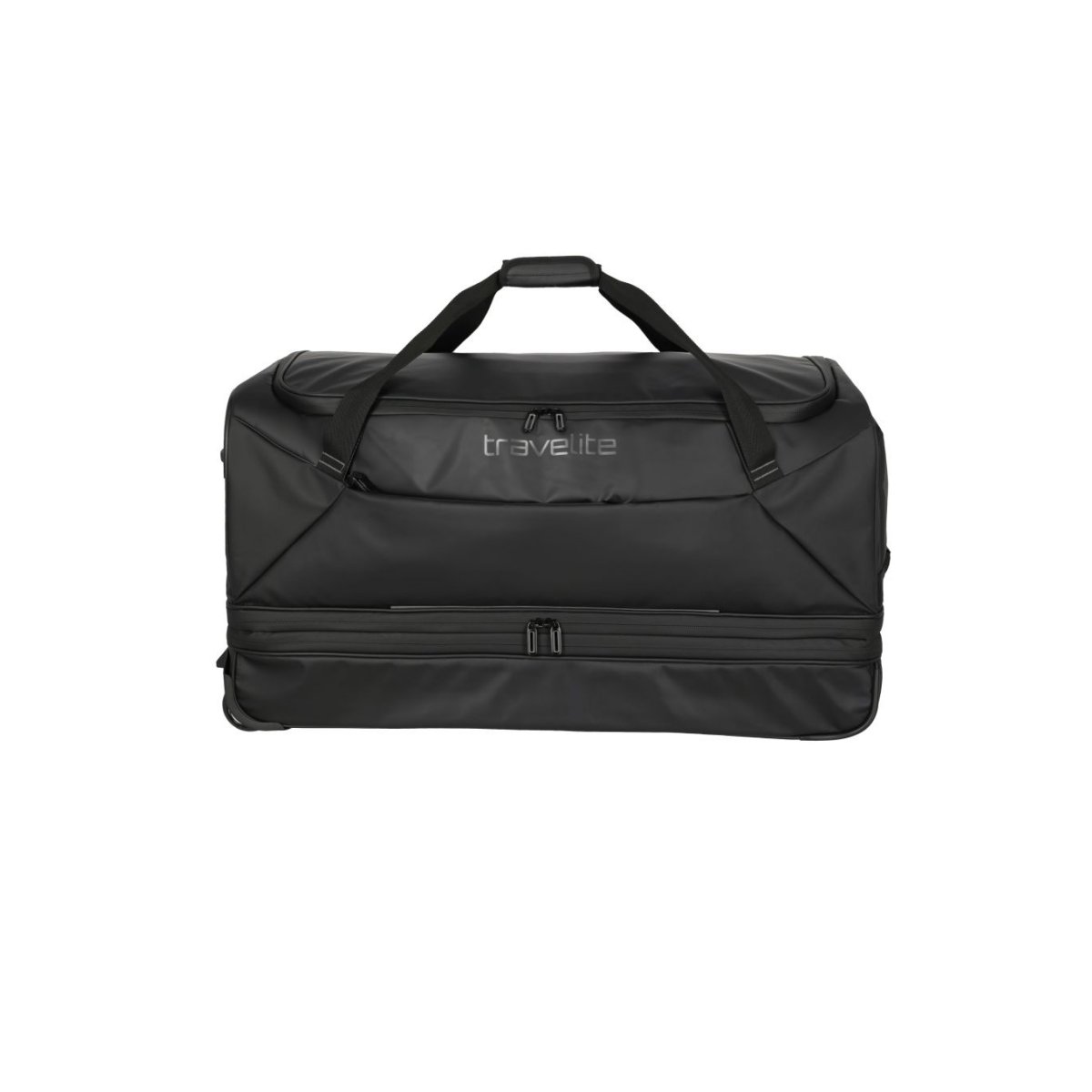 Basic Rollenreisetasche Plane in schwarz Basic Rollenreisetasche Plane in schwarz von Travelite
