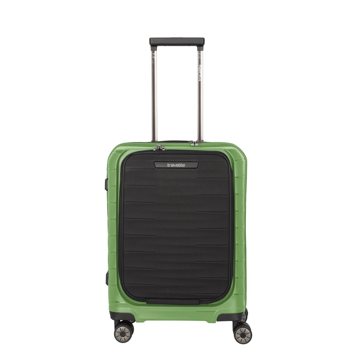 Mooby - Handgepäcktrolley mit Vordertasche, Grün Mooby - Handgepäcktrolley mit Vordertasche, Grün von Travelite