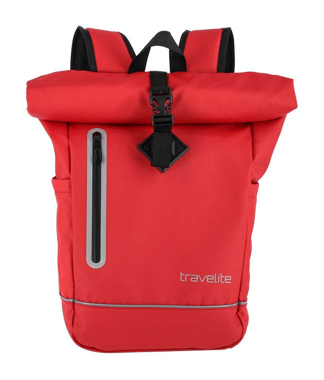 travelite Freizeitrucksack »BASICS Roll-Up Rucksack Plane«, Wanderrucksack Reiserucksack Streetpack Arbeitsrucksack von Travelite
