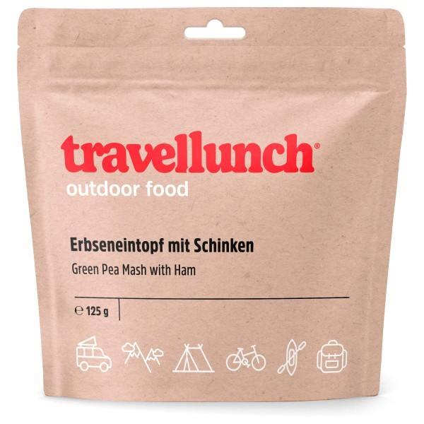 Travellunch - Erbseneintopf mit Speck Gr 125 g;250 g von Travellunch