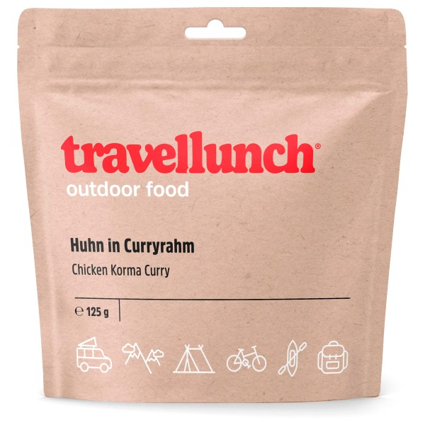 Travellunch - Huhn in Curryrahm mit Reis Gr 125 g von Travellunch