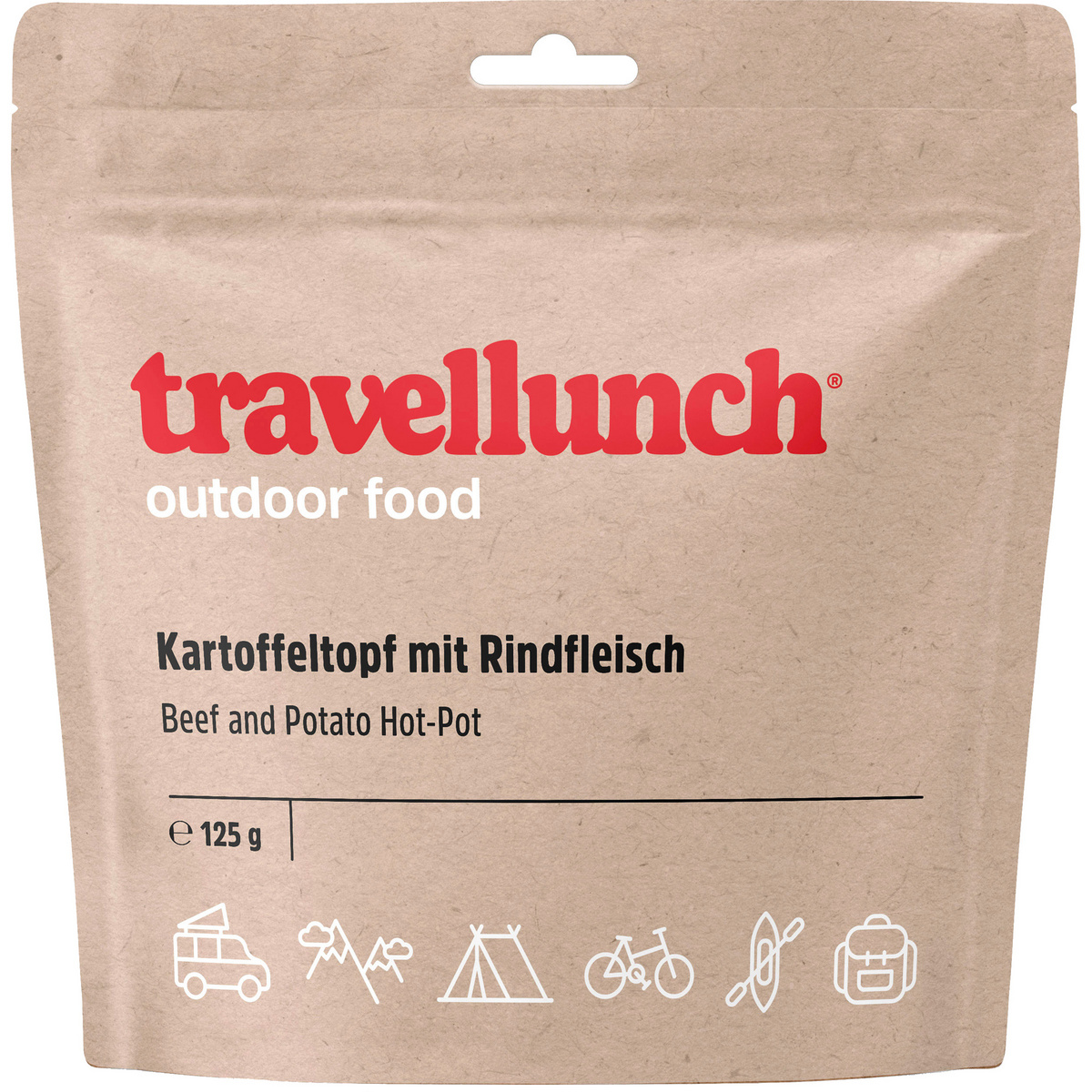 Travellunch Kartoffeltopf mit Rindfleisch von Travellunch