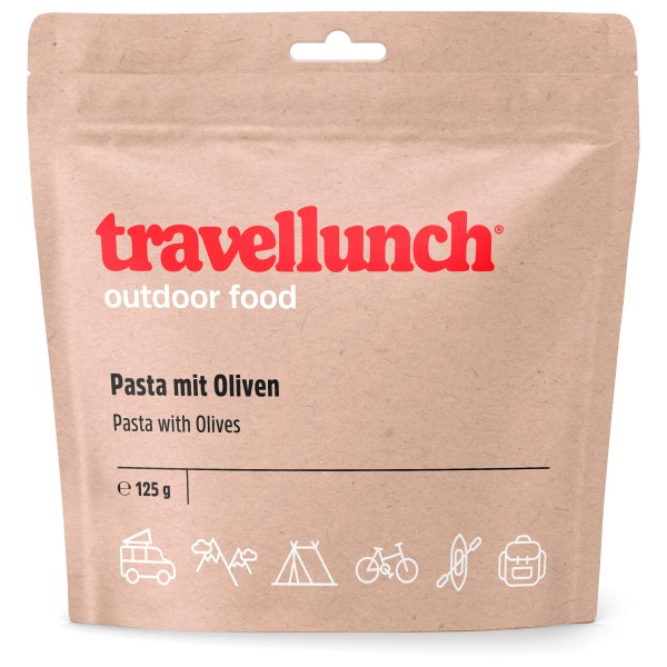Travellunch - Pasta "Siciliana" mit Oliven - vegetarisch Gr 125 g von Travellunch