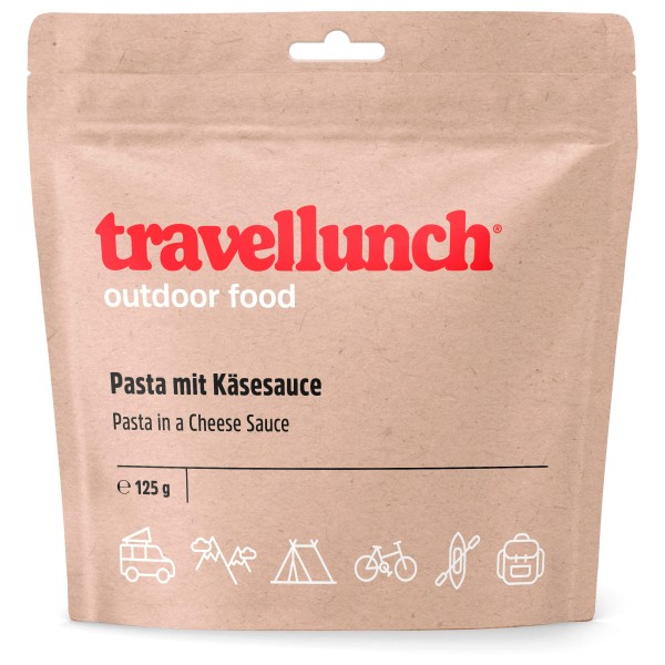 Travellunch - Pasta mit Käsesosse - vegetarisch Gr 125 g;250 g von Travellunch