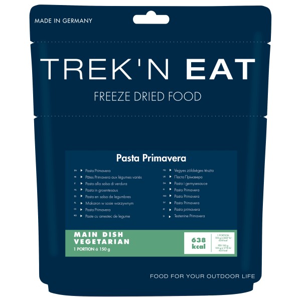 Trek'n Eat - Pasta Primavera (Mixed Vegetable Pasta) Gr 150 g von Trek'n Eat