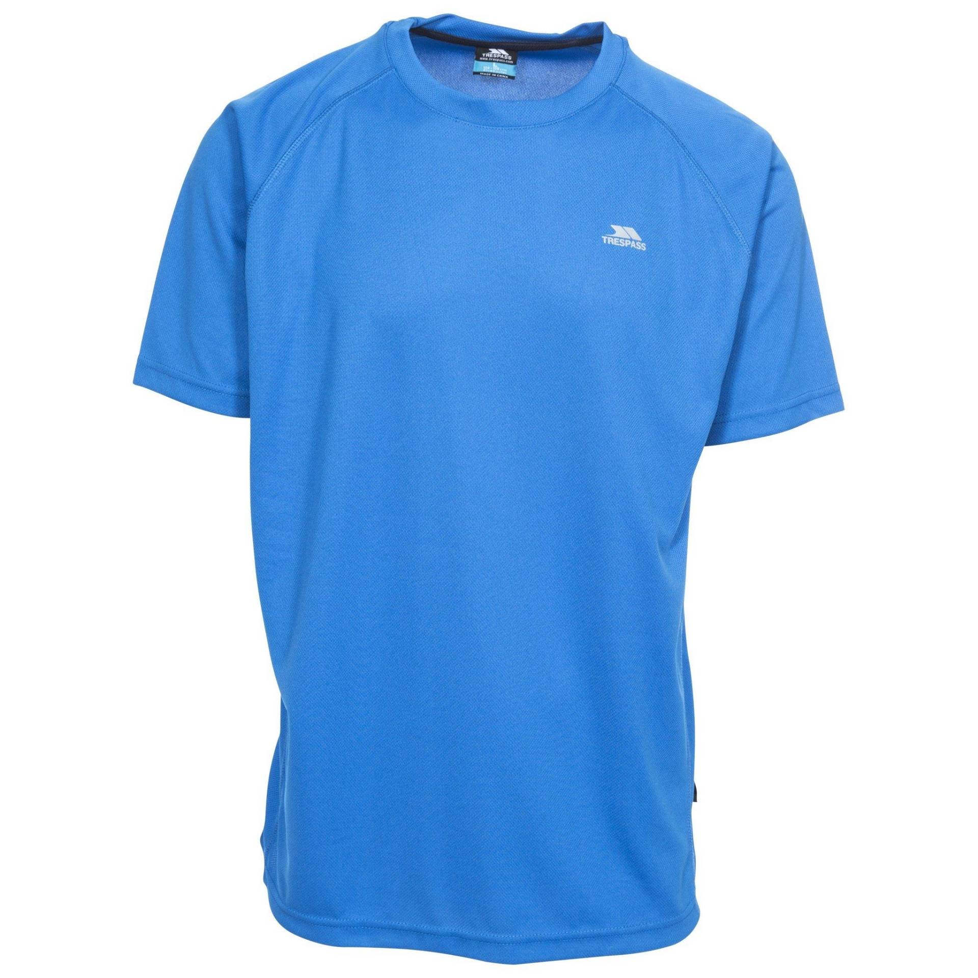 Debase Active Tshirt, Kurzärmlig Herren Blau XS von Trespass