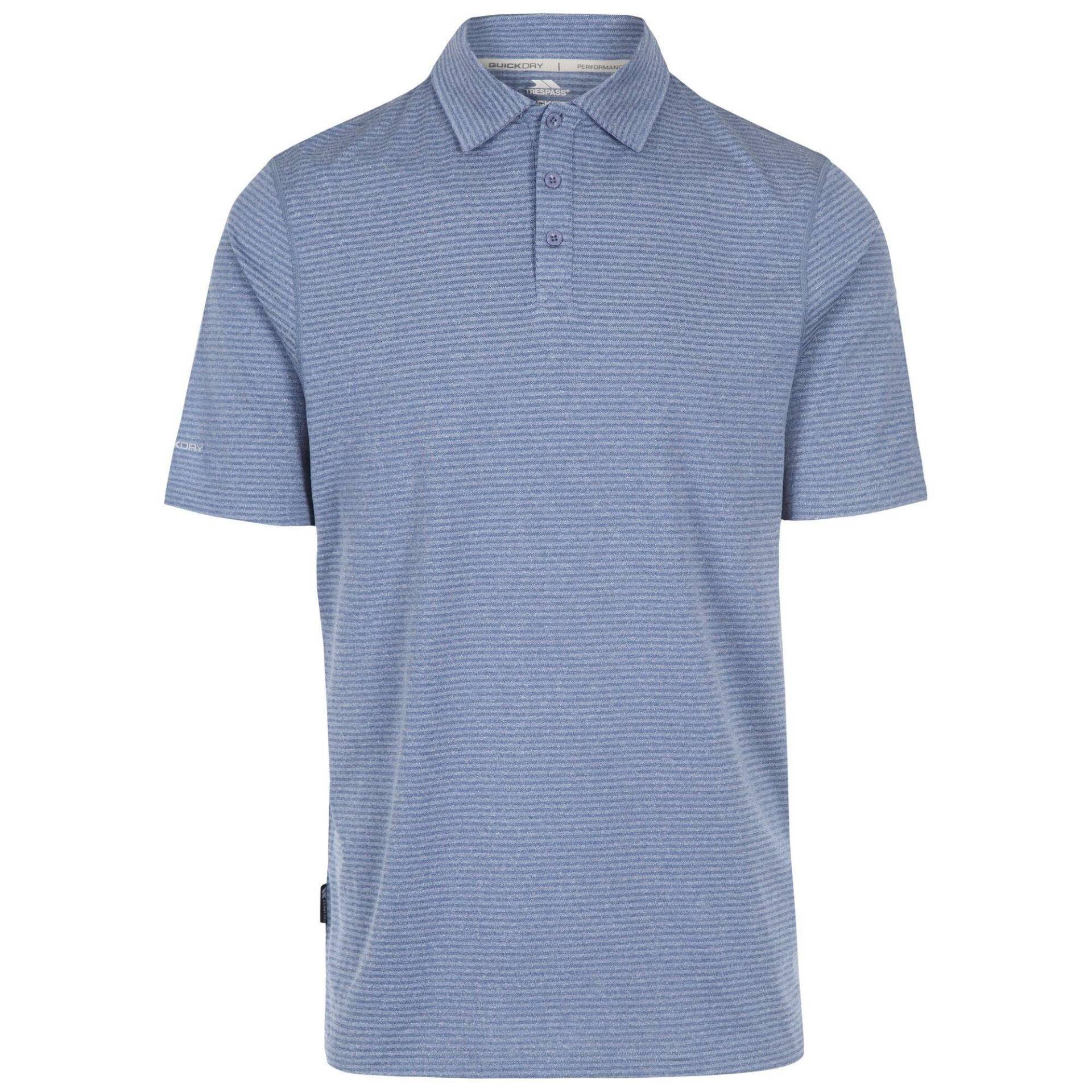 Fardrum Poloshirt Herren Blau Denim L von Trespass