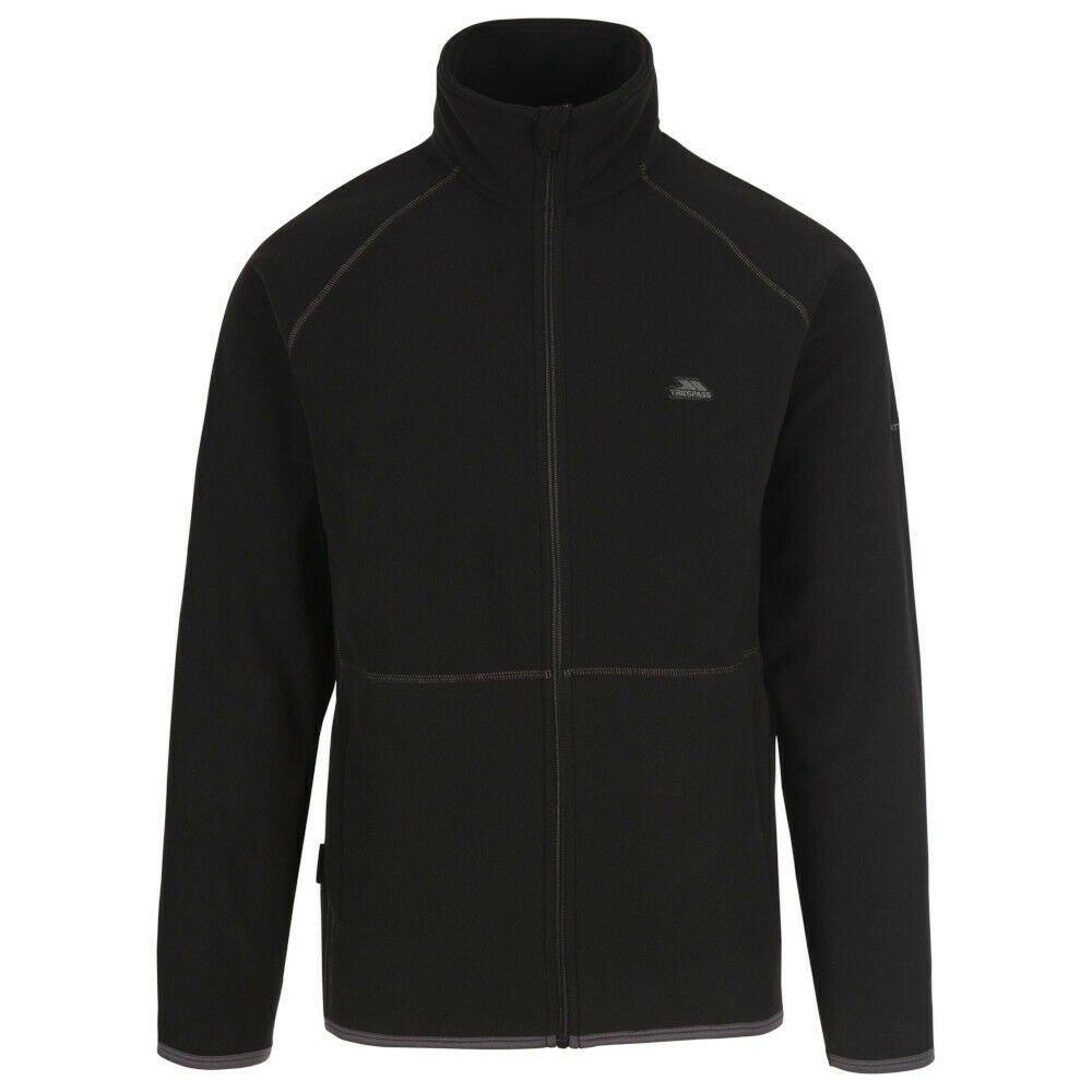 Faxfleet Fleecejacke Herren Schwarz 4XL von Trespass