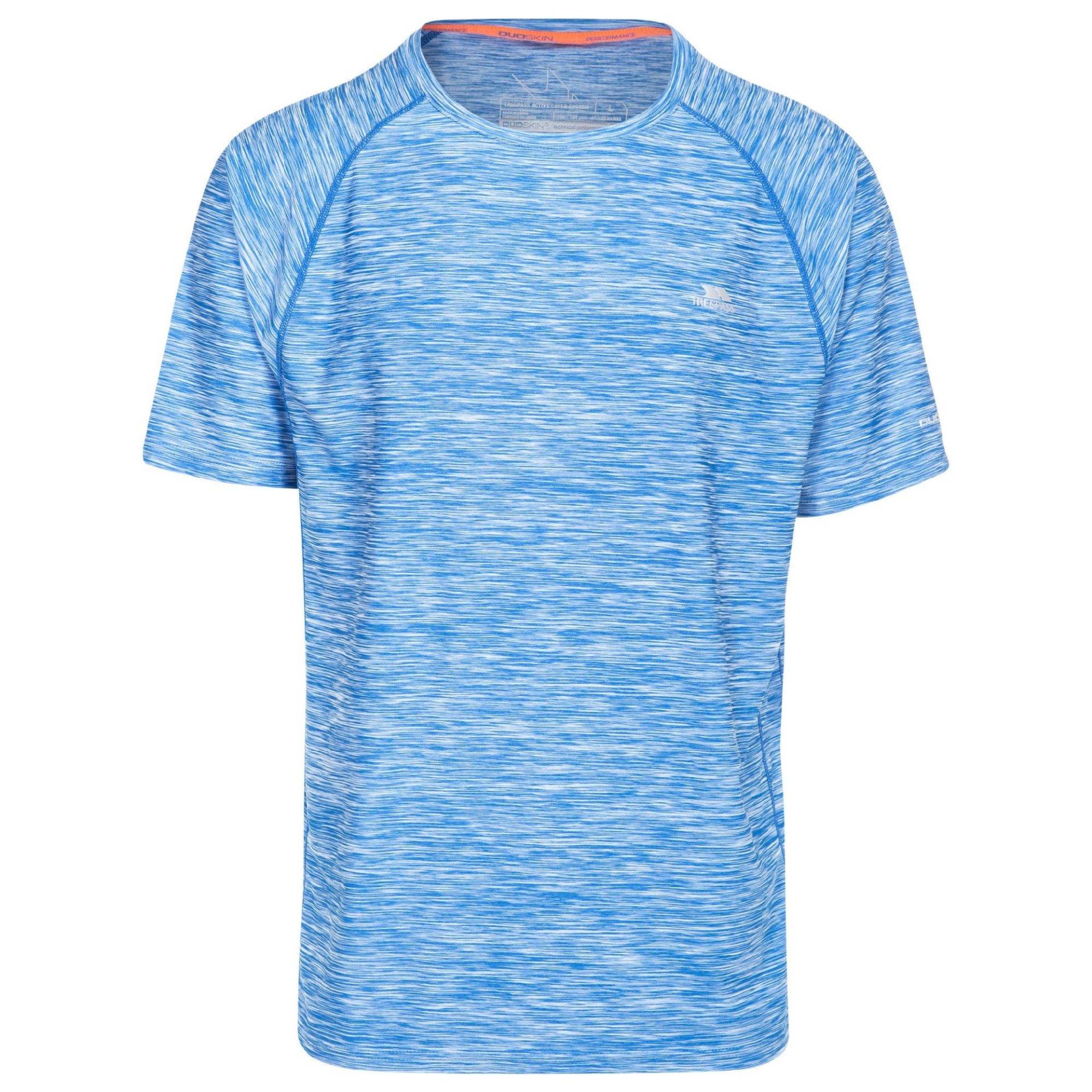 Gaffney Active Tshirt Herren Blau XL von Trespass