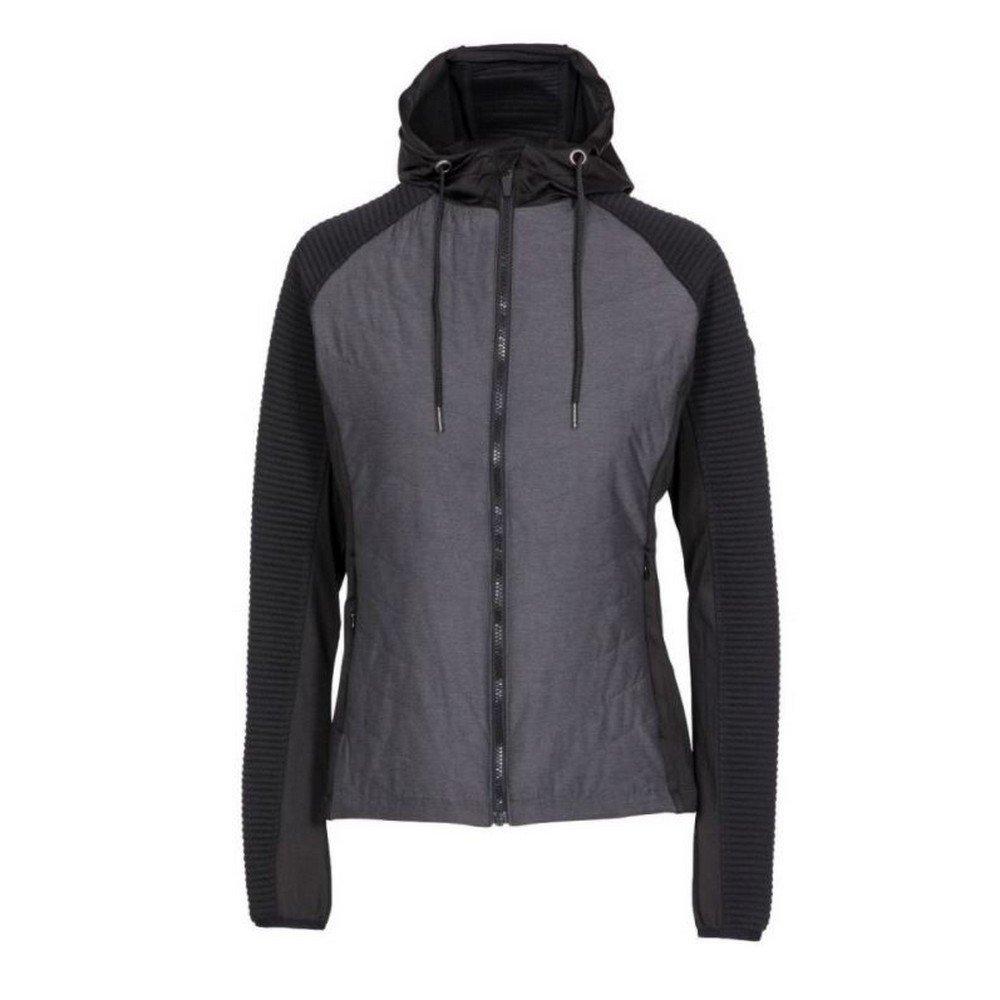 Grace Hoodie Mit Durchgehendem Reißverschluss Sportlich Damen Schwarz S von Trespass