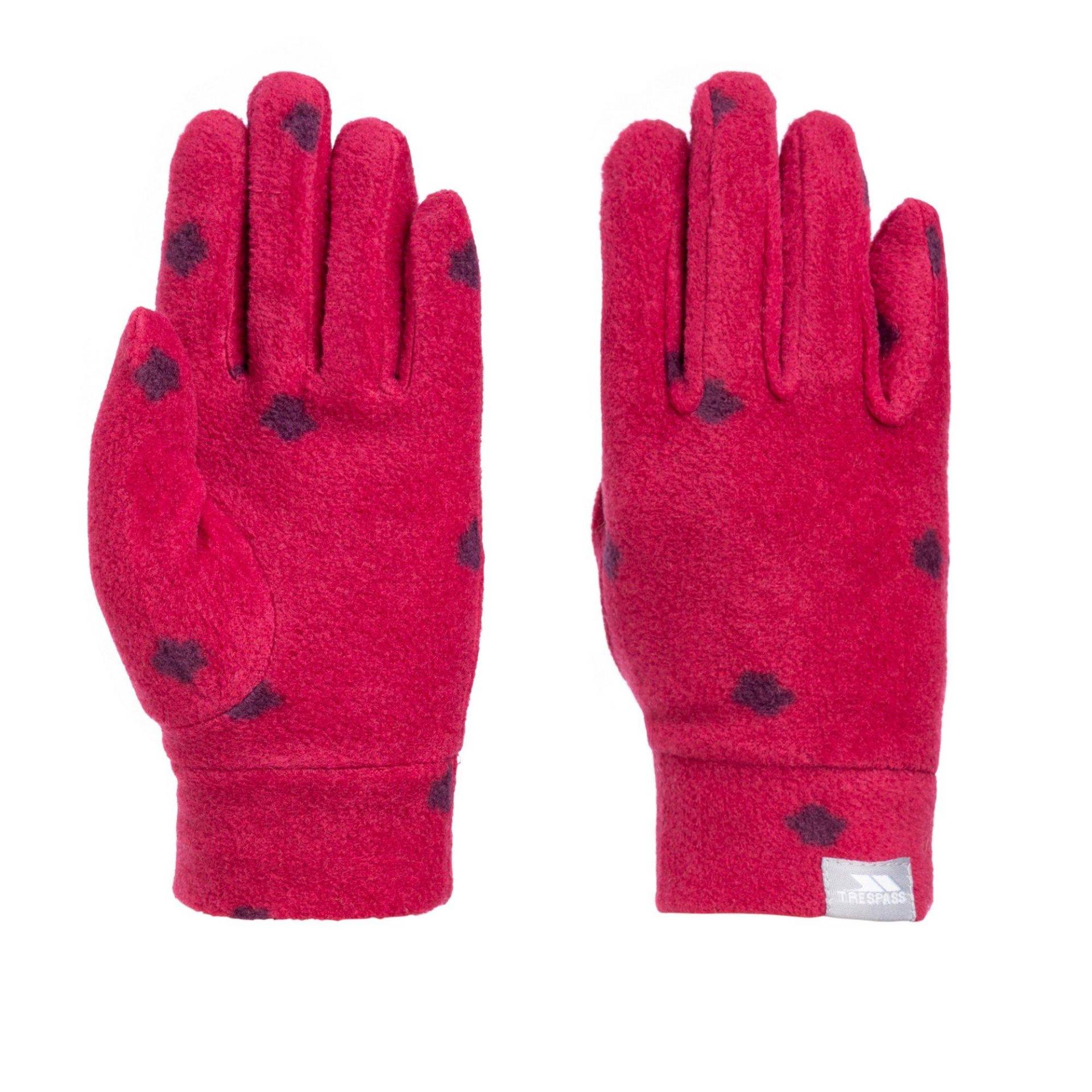 Handschuhe Zumee Mädchen Himbeere 98-104 von Trespass