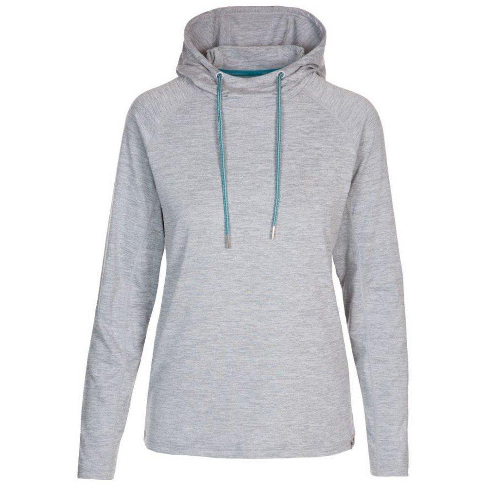 Hattie Kapuzenpullover Aktiv Damen Platin grau 46 von Trespass