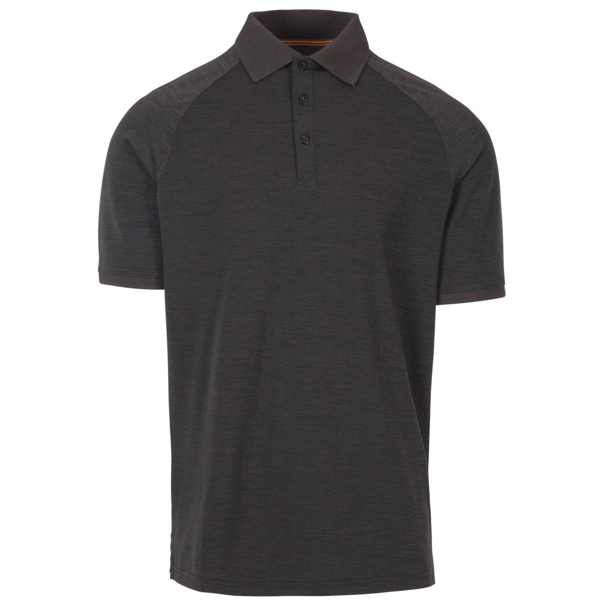 Kelleth Poloshirt Herren Schwarz M von Trespass