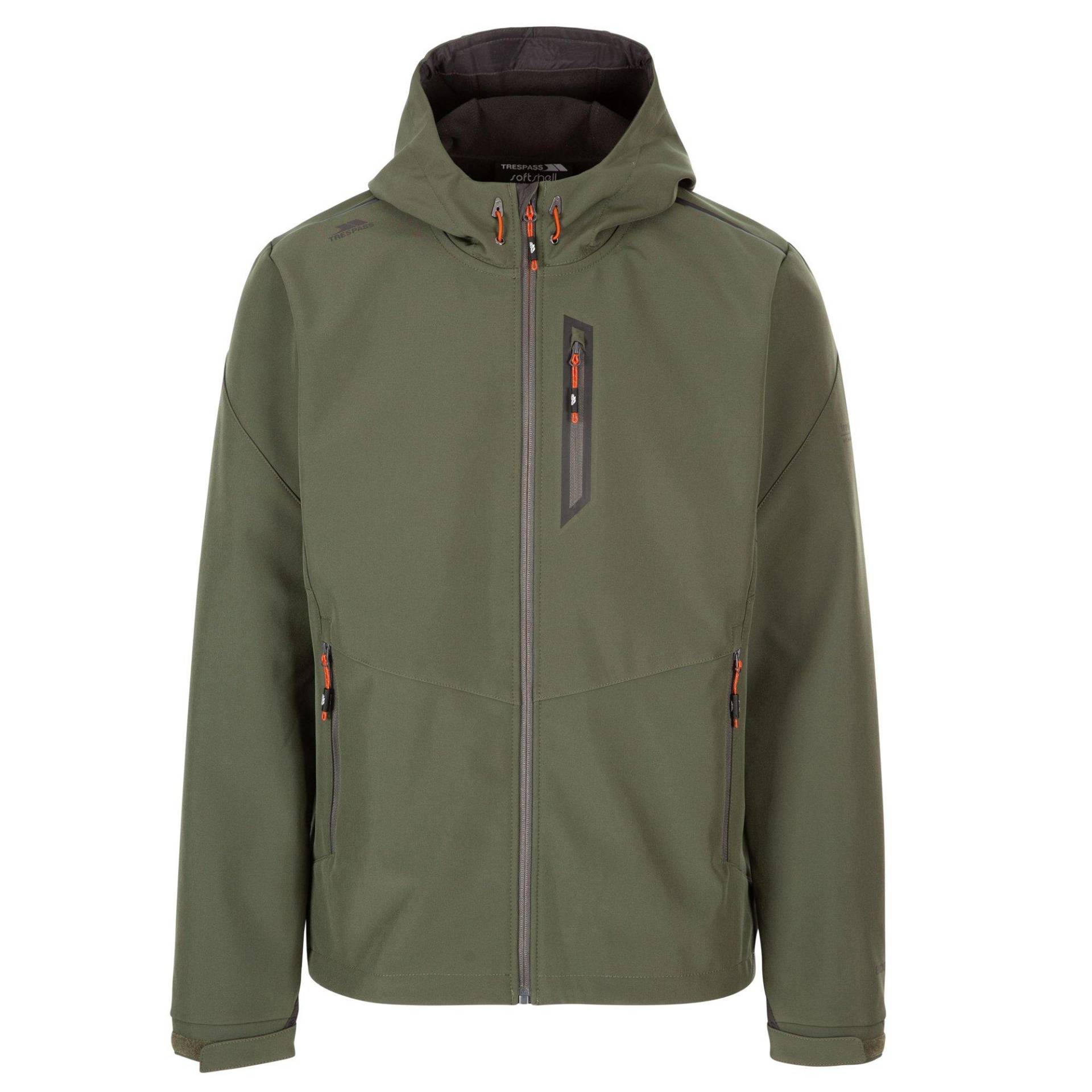 Marlon Softshelljacke Herren Grau L von Trespass