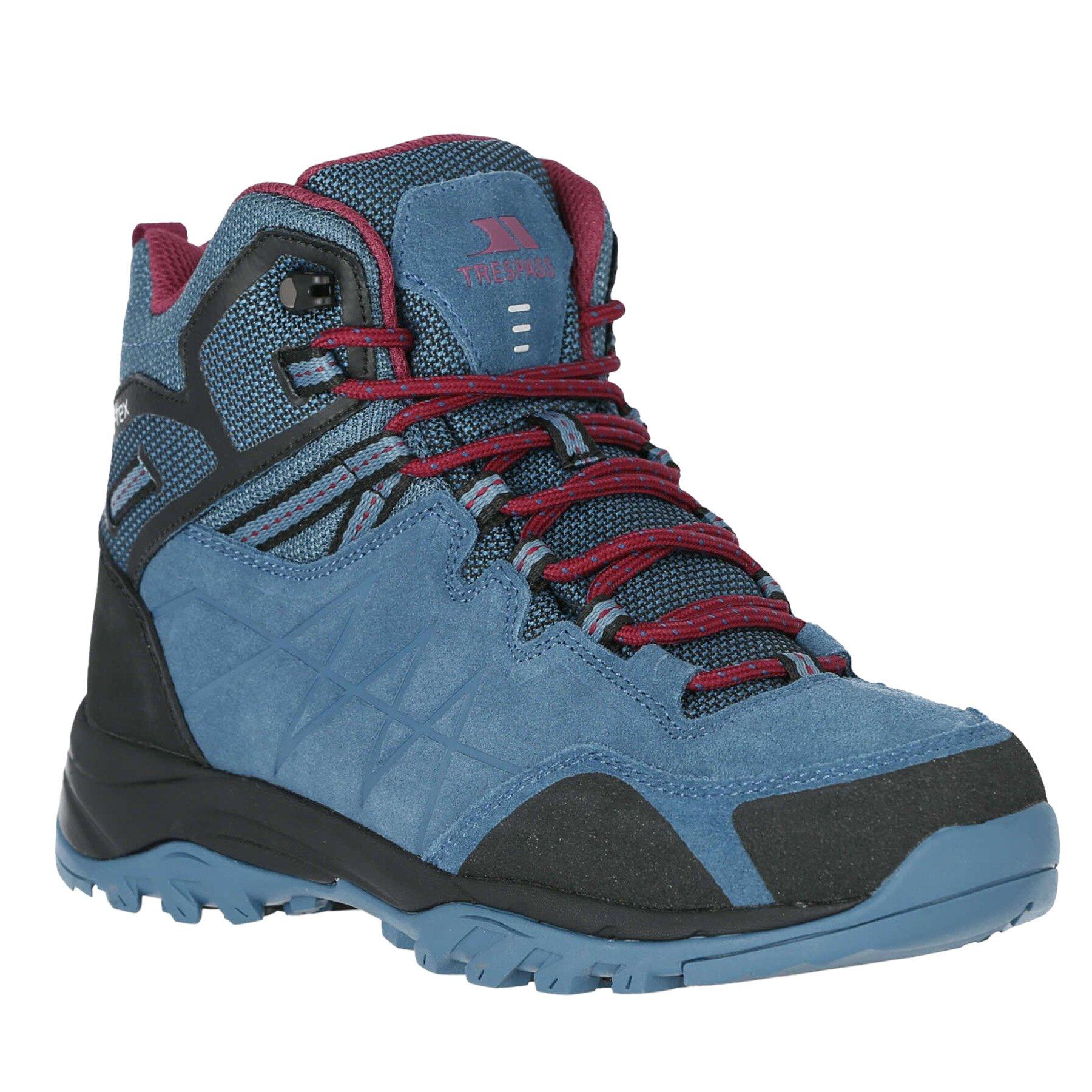 Wanderstiefel Nairne, Wildleder Damen Taubenblau 38 von Trespass