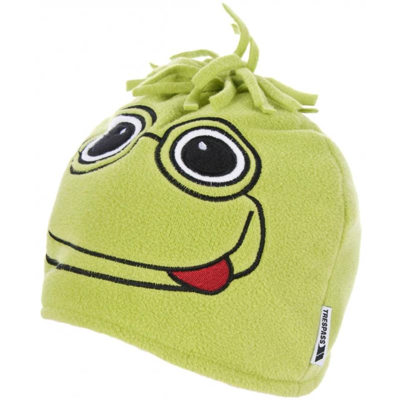 Beanie Mütze Toadey Frog Herren Grün 8-10A von Trespass