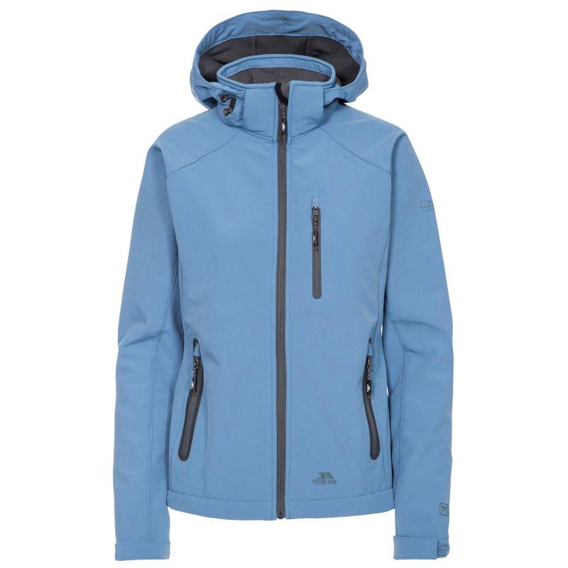 Softshelljacke Bela Ii, Wasserdicht Damen Blau Denim M von Trespass