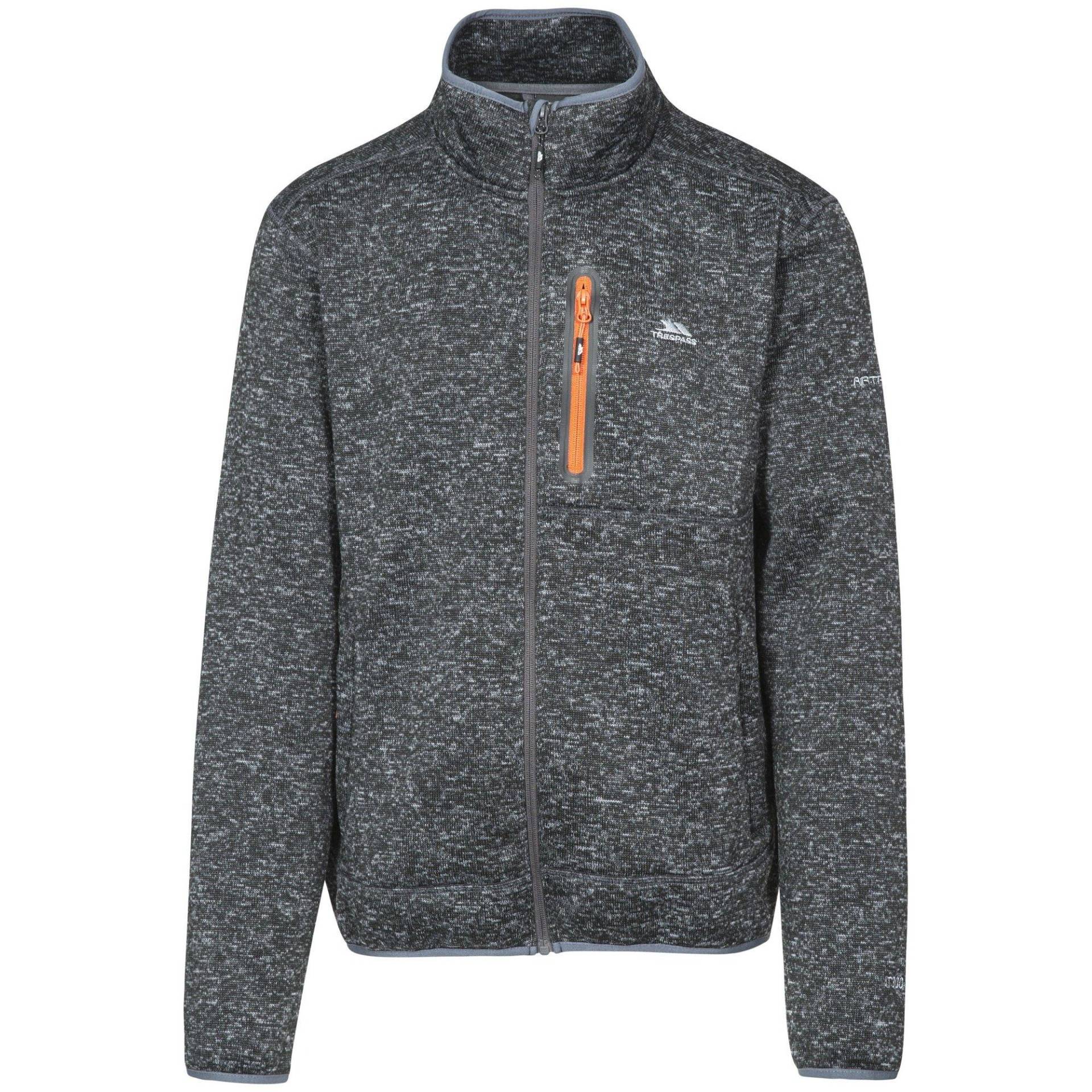 Fleecejacke Bingham Herren Taubengrau M von Trespass