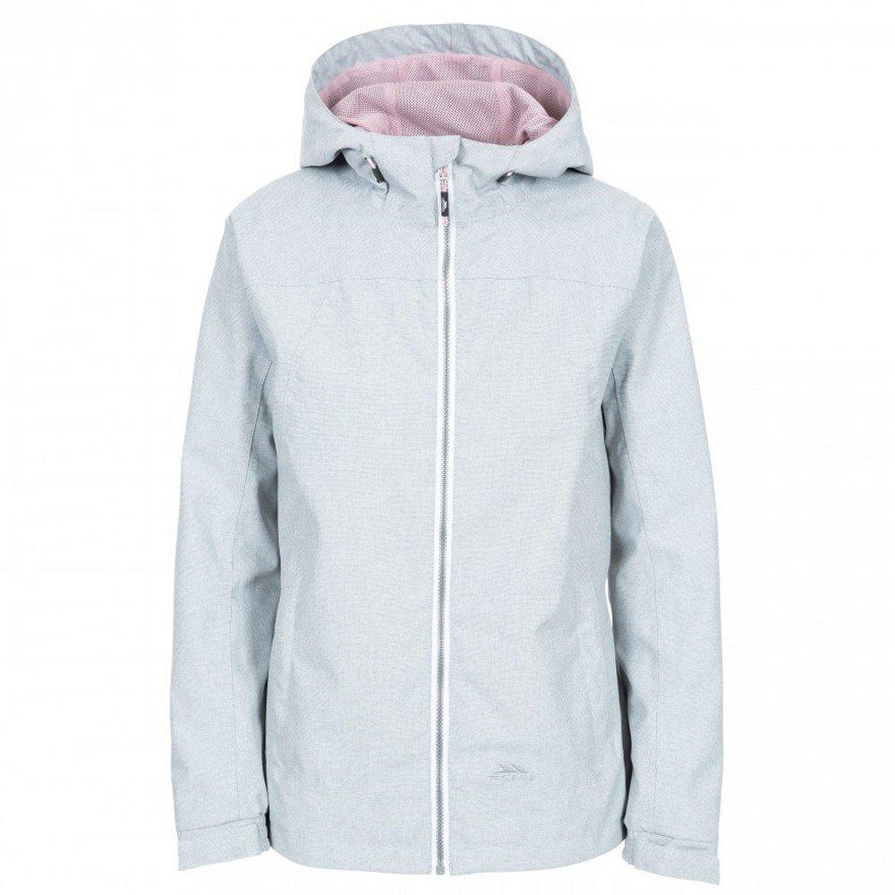 Outdoorjacke Virtual Mit Kapuze, Wasserfest Damen Taubengrau M von Trespass