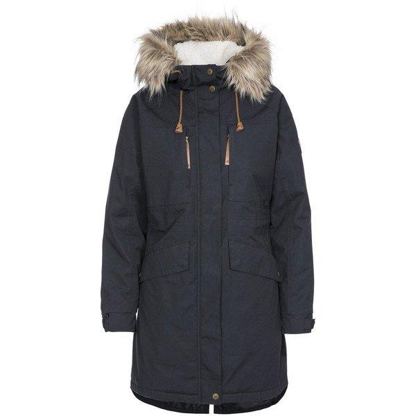 Parka Faithful Wasserfest, Mit Kapuze Damen Grau M von Trespass