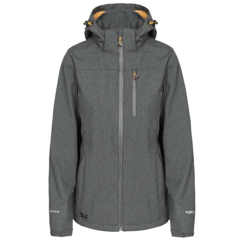 Softshelljacke Claren Ii Wasserfest Damen Grau S von Trespass