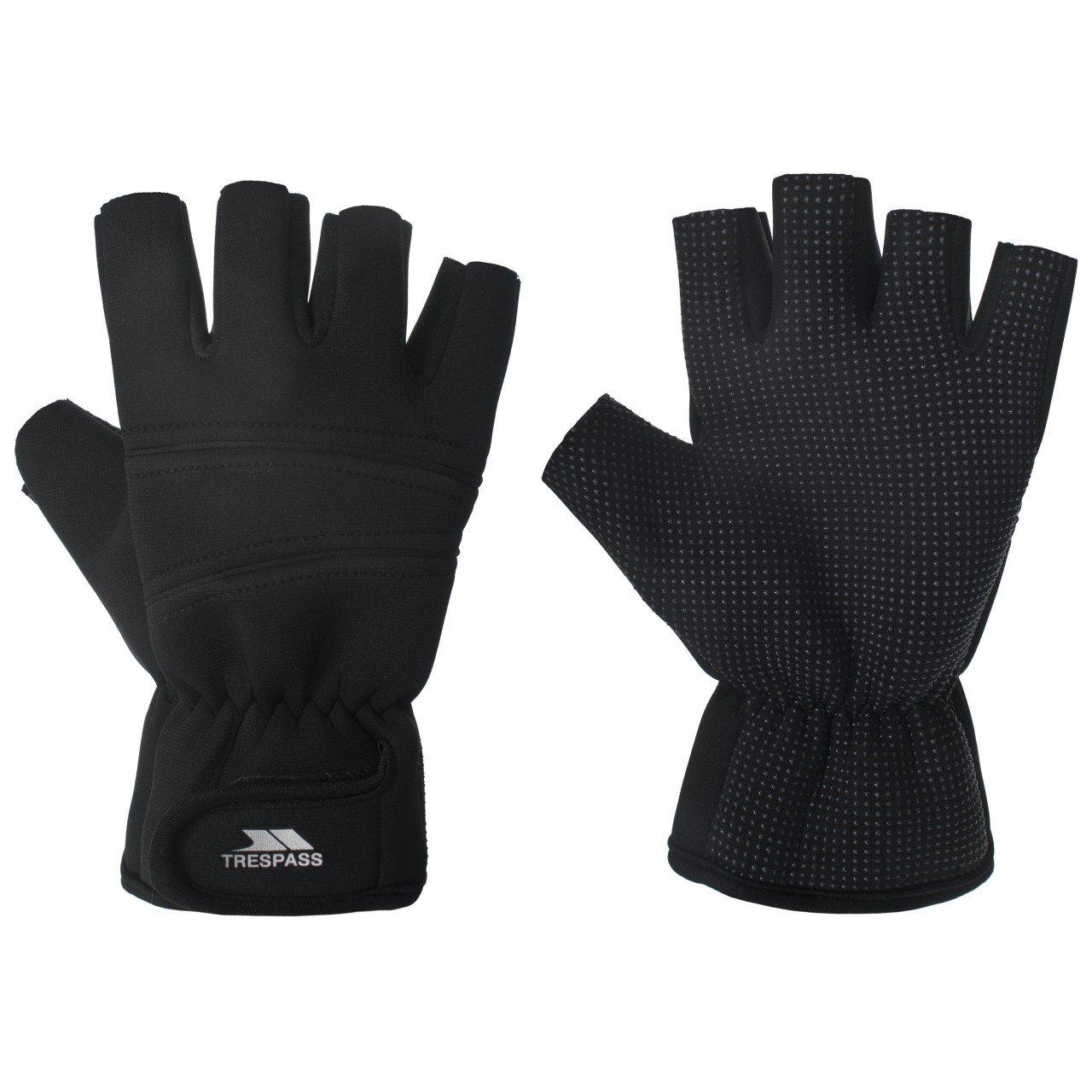 Carradale Handschuhe, Fingerlos Herren Schwarz XS/S von Trespass