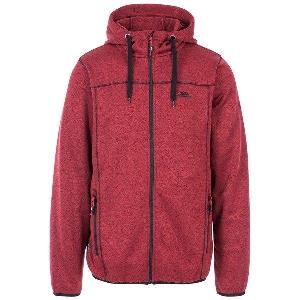 Fleecejacke Odeno Herren Rot Bunt XXS von Trespass