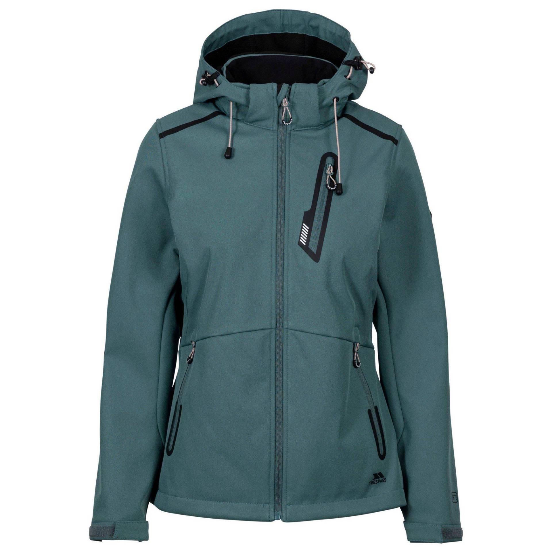 Neman Softshelljacke Damen Grün L von Trespass