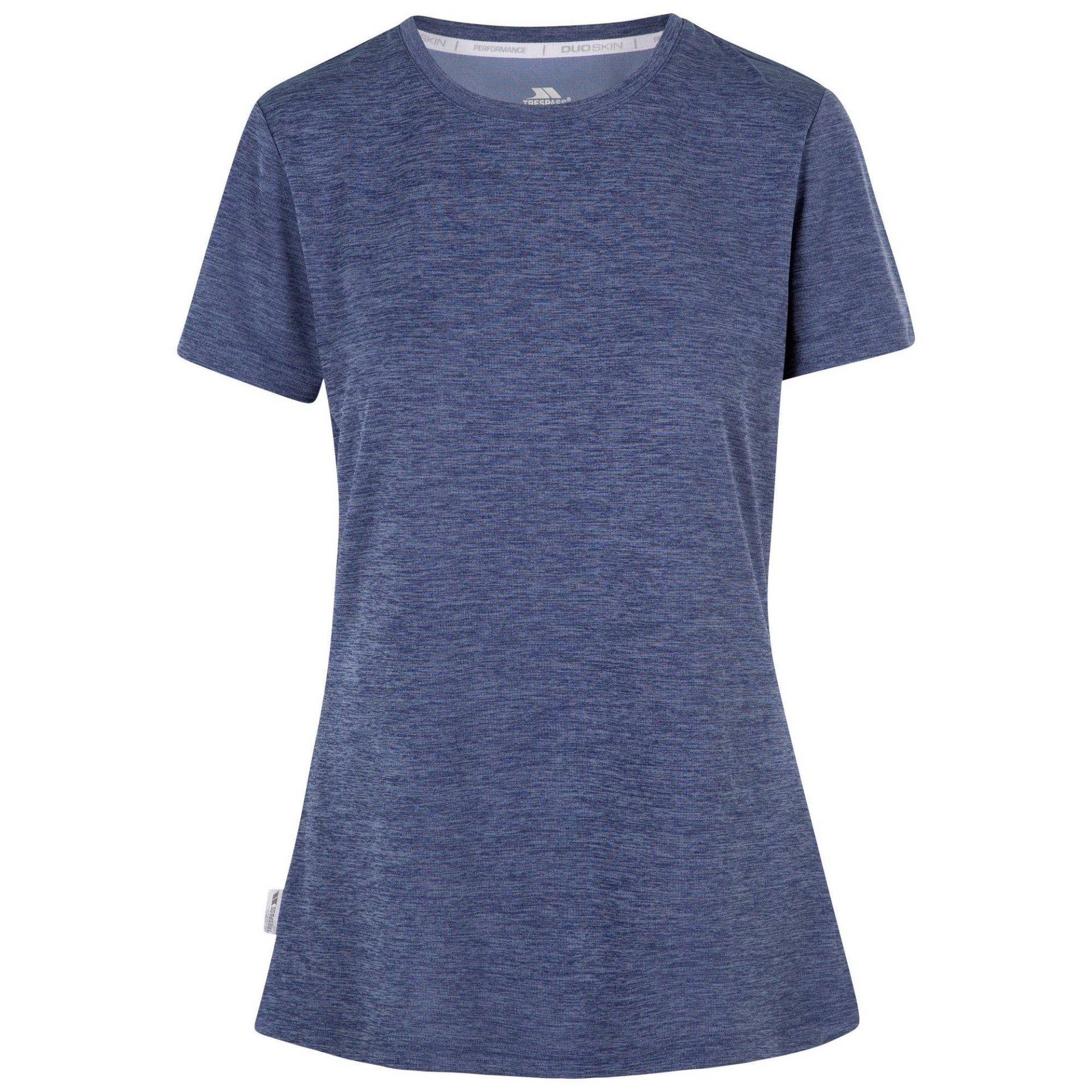 Pardon Tshirt Damen Blau Denim XXS von Trespass